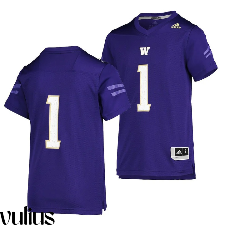 Washington Huskies Custom Jersey, Purple Men's, College Football