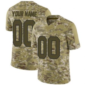 Saints Custom Jersey for Men Custom New Orleans Saints Limited Camo 2018 Salute to Service Jersey