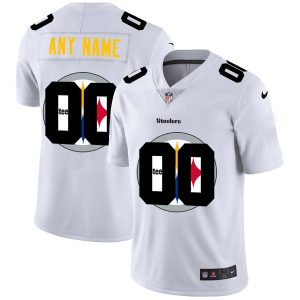 Custom Steelers Jersey for Men Pittsburgh Steelers Customized White Team Big Logo Vapor Untouchable Limited Jersey