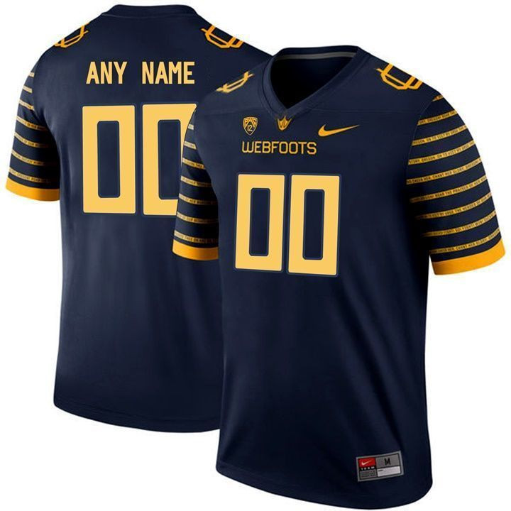 Men's Oregon Ducks Navy Custom Jersey Vulius NFL store jerseys