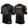 Men's Custom #00 Los Angeles Chargers 2020 Salute to Service Golden Limited Jersey - Black - Replica
