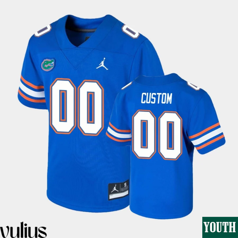Custom Florida Gators Jersey, Royal Youth’s, Game Custom Jersey Vulius NFL store jerseys