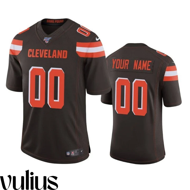 Browns Custom Jersey, Brown Men’s Jersey, 2020 Draft Limited Jersey
